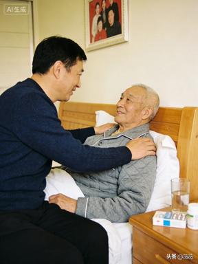 一段特别扎心的话：
“只要你守过病重的父母一夜，
不用多，就连续7天。
你会明白