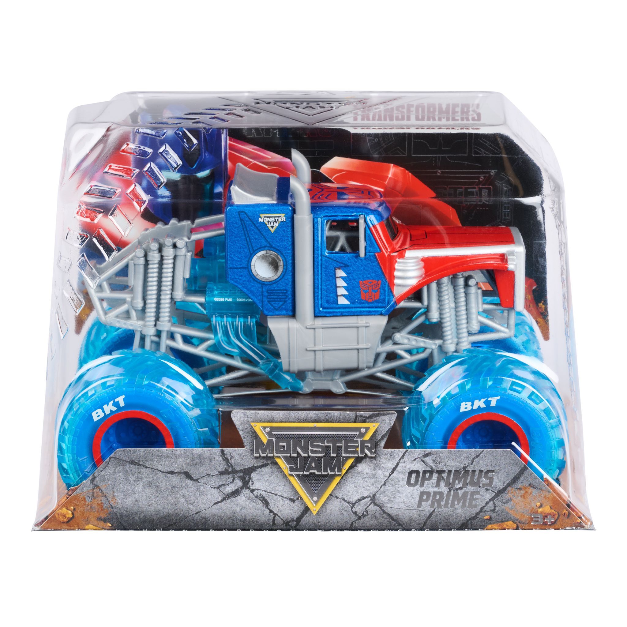 Monster Jam 怪兽卡车 x 变形金刚 联名 新品官图发布：1. 擎天柱