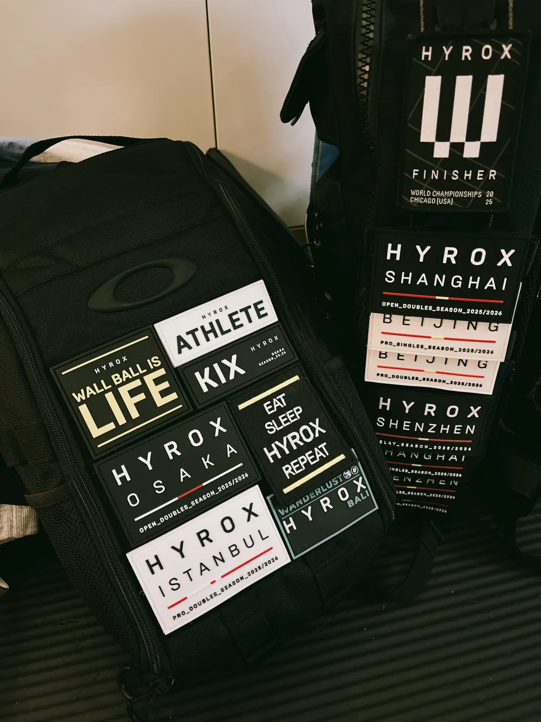 HYROX魔术贴抢占了我每一个包包