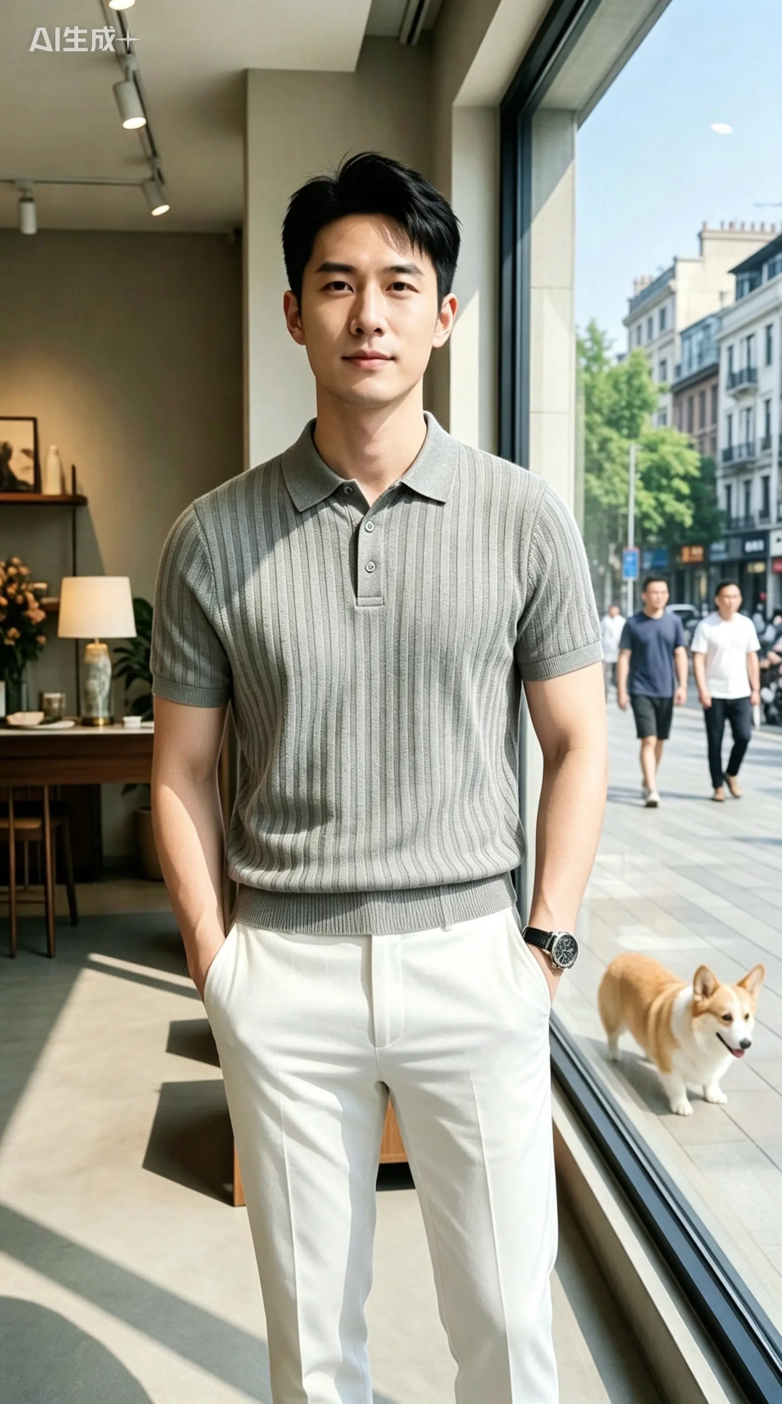 啄木鳥休闲百搭POLO衫