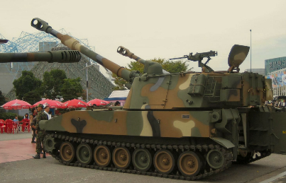 每天认识一件兵器 韩国K9自行榴弹炮K9自行榴弹炮（K9 Self-Propel