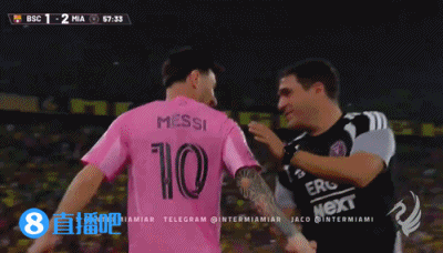 打卡下班！梅西第58分钟被换下，此役上演精彩一条龙+传射建功