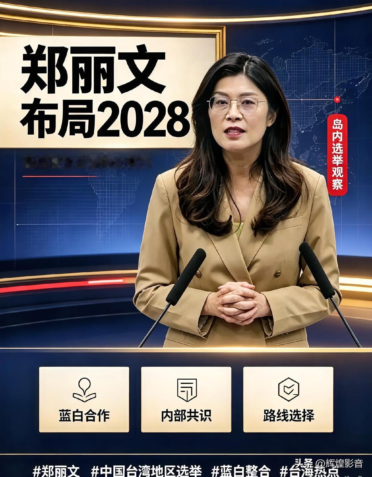 ⚖️📌🤔理性看待！郑丽文布局2028台湾地区领导人选举，难点在哪
 
别只看