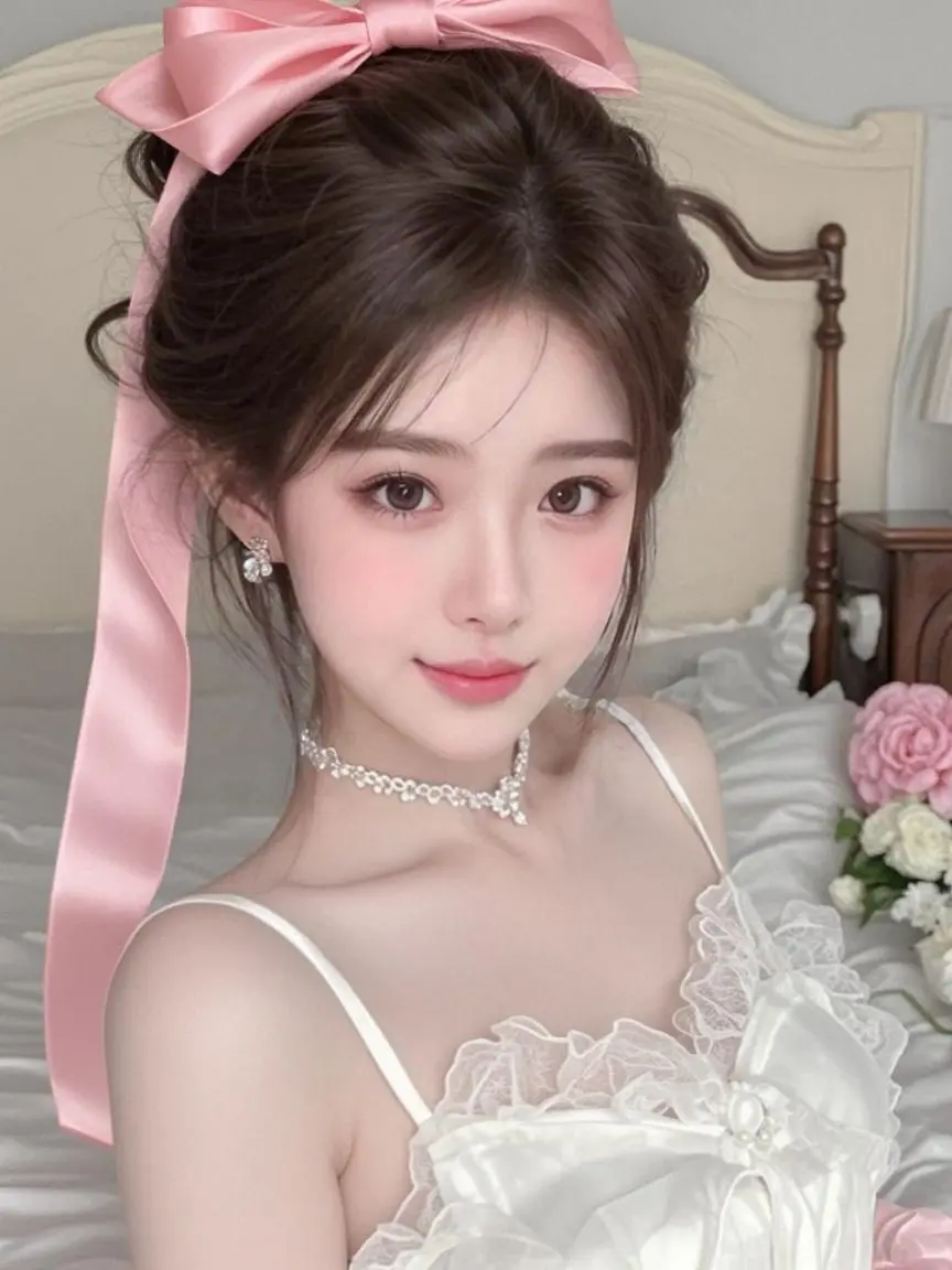 粉缎甜拍 原来ai写真可以这么美 人生总得有一套ai写真吧 谁拍谁好看...