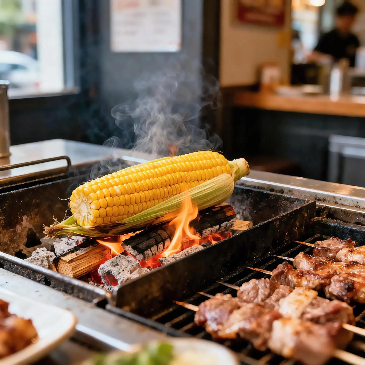 烤肉店烧玉米当燃料？这争议真不是“矫情”！
 

 
山东烟台有家烤肉店拍视频炫