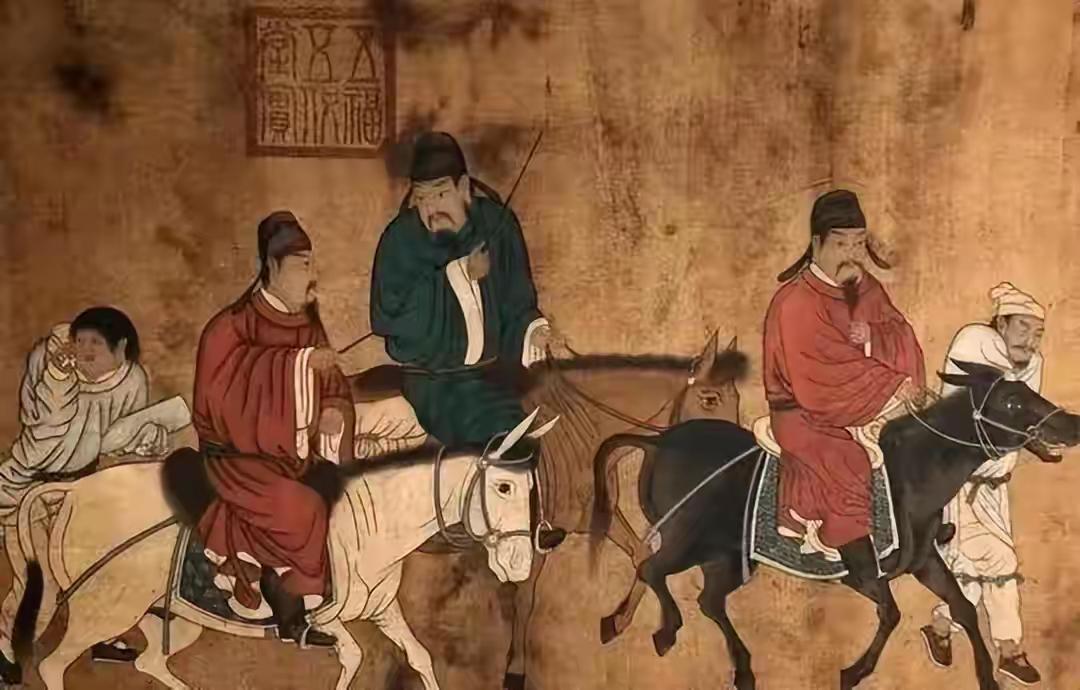 王铎：唐朝的画，十分有趣。