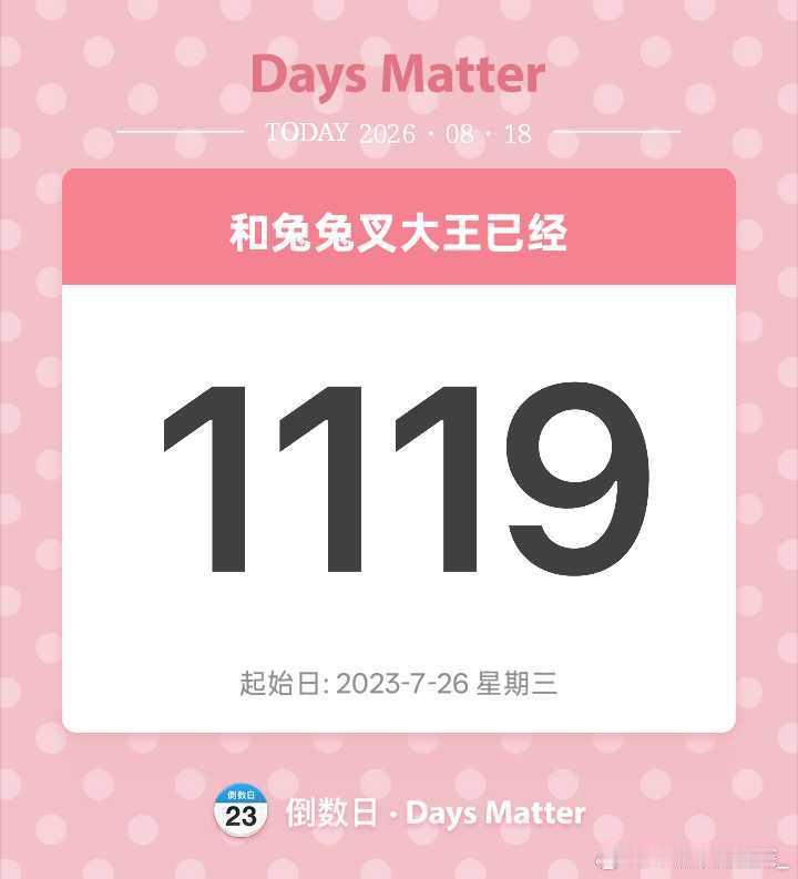 1119天
