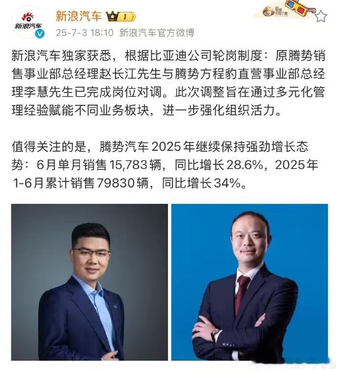 长江总履新了？大家看好方程豹崛起吗[并不简单] ​​​