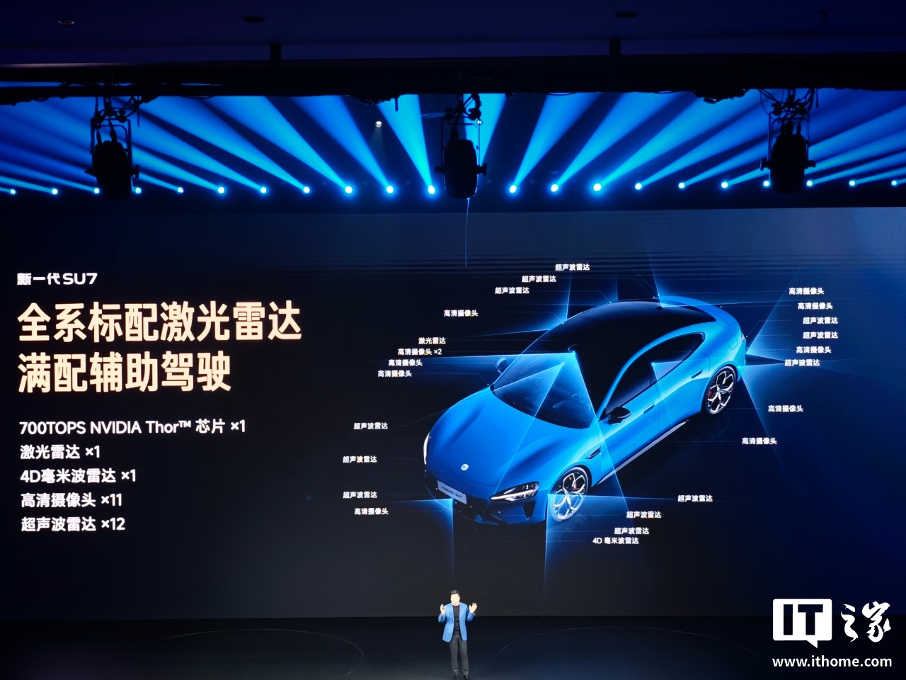 小米新一代 SU7 辅助驾驶全面升级，商场地库实现「车位级」