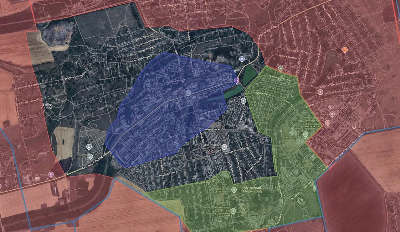 俄军继续压缩季米特洛夫包围圈，现在乌军的回旋空间越来越小，这也使得俄军的火力密度