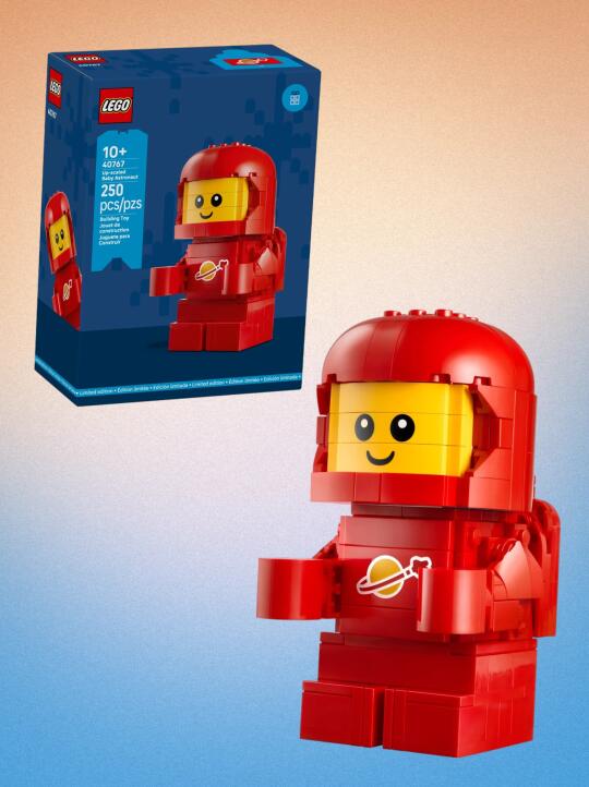 超可爱乐高宇航员Baby，爱了爱了！
