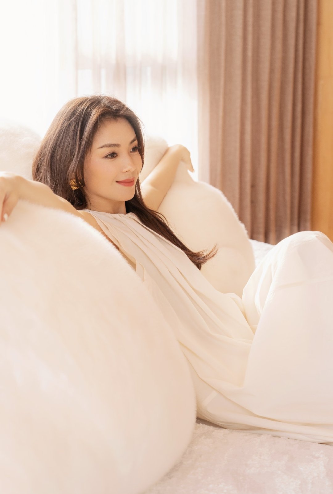 刘涛温柔白色裙子写真～ 