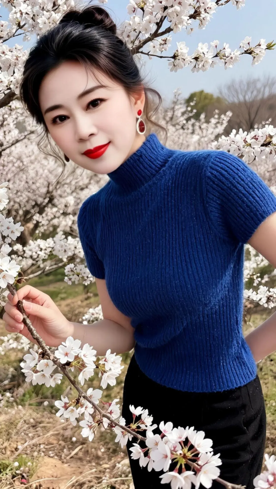 AI春日清新照 随变ai随便玩