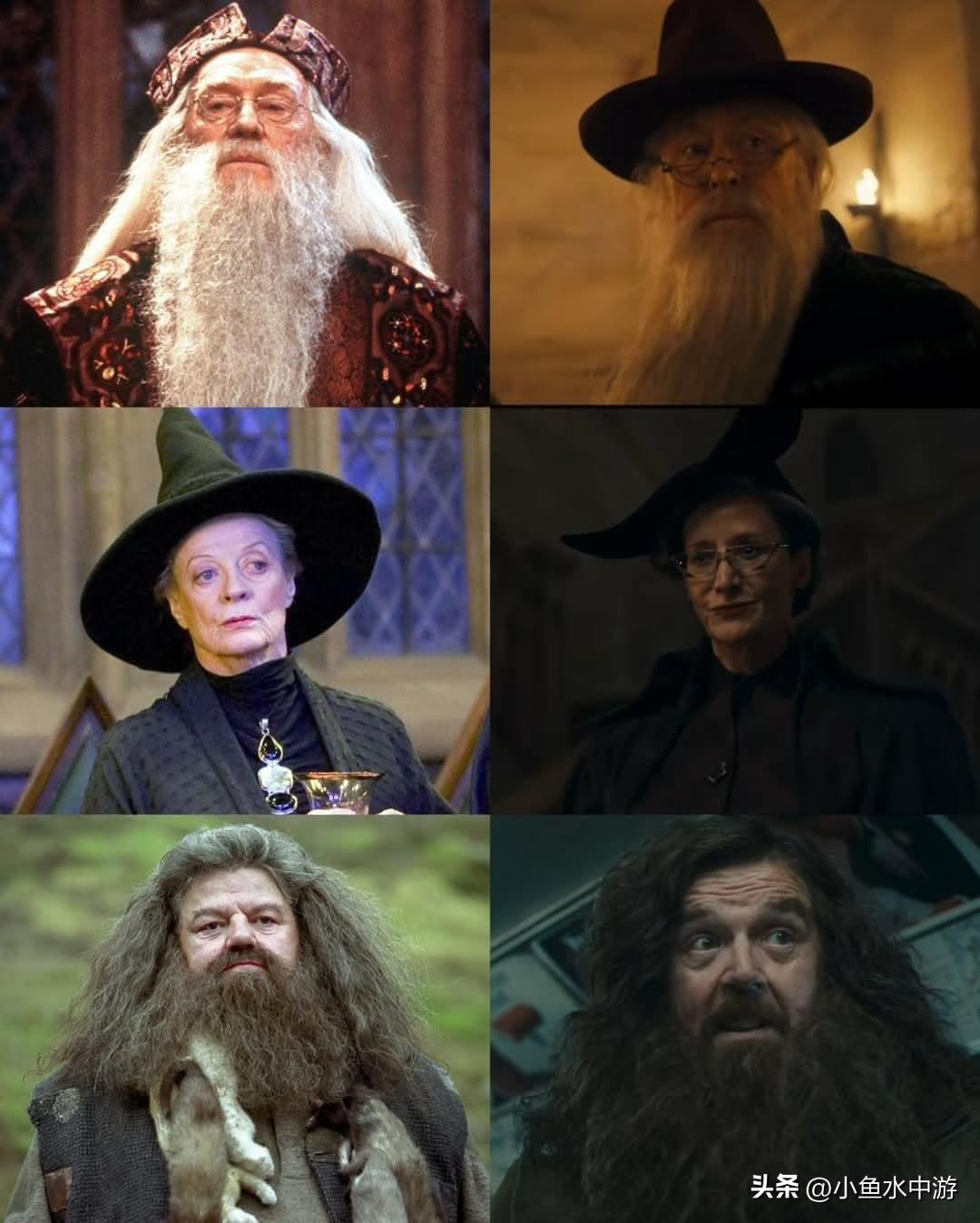 首度曝光！HBO 全新《哈利·波特》重启剧集中的邓布利多教授、麦格教授与海格形象