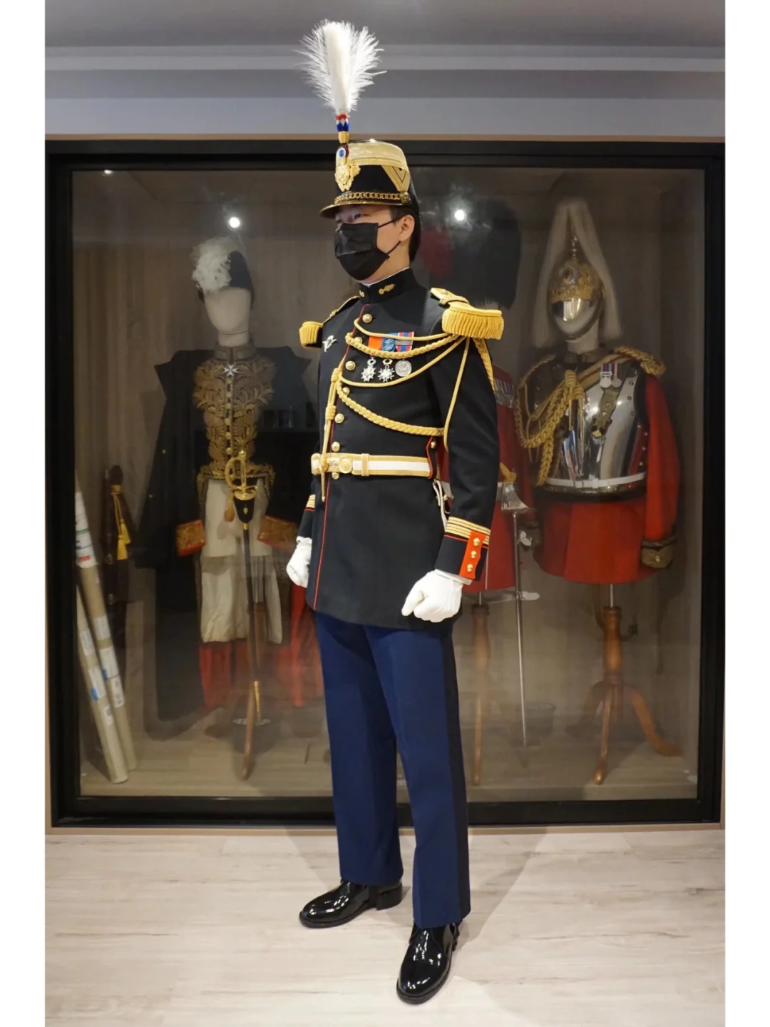 法兰西共和国卫队步兵团上校大礼服