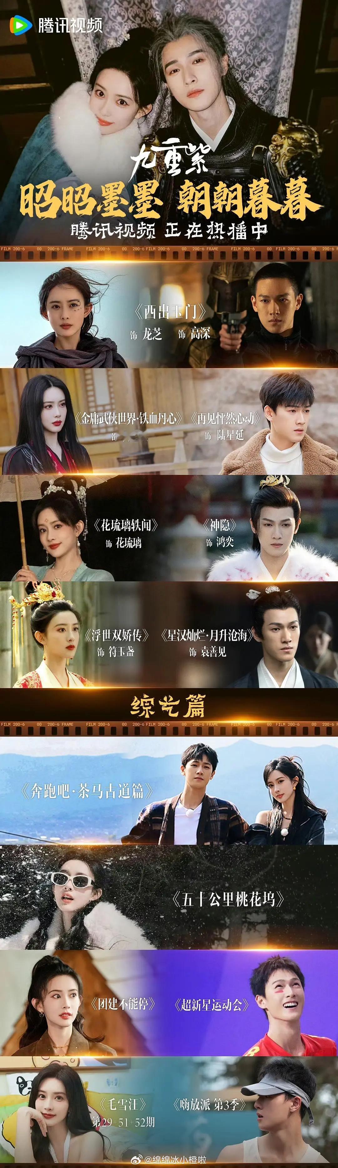 孟子义觉得九重紫播太快了 笑死，🐧直接给孟姐小林做了个考古图太会磕了！哈哈哈哈