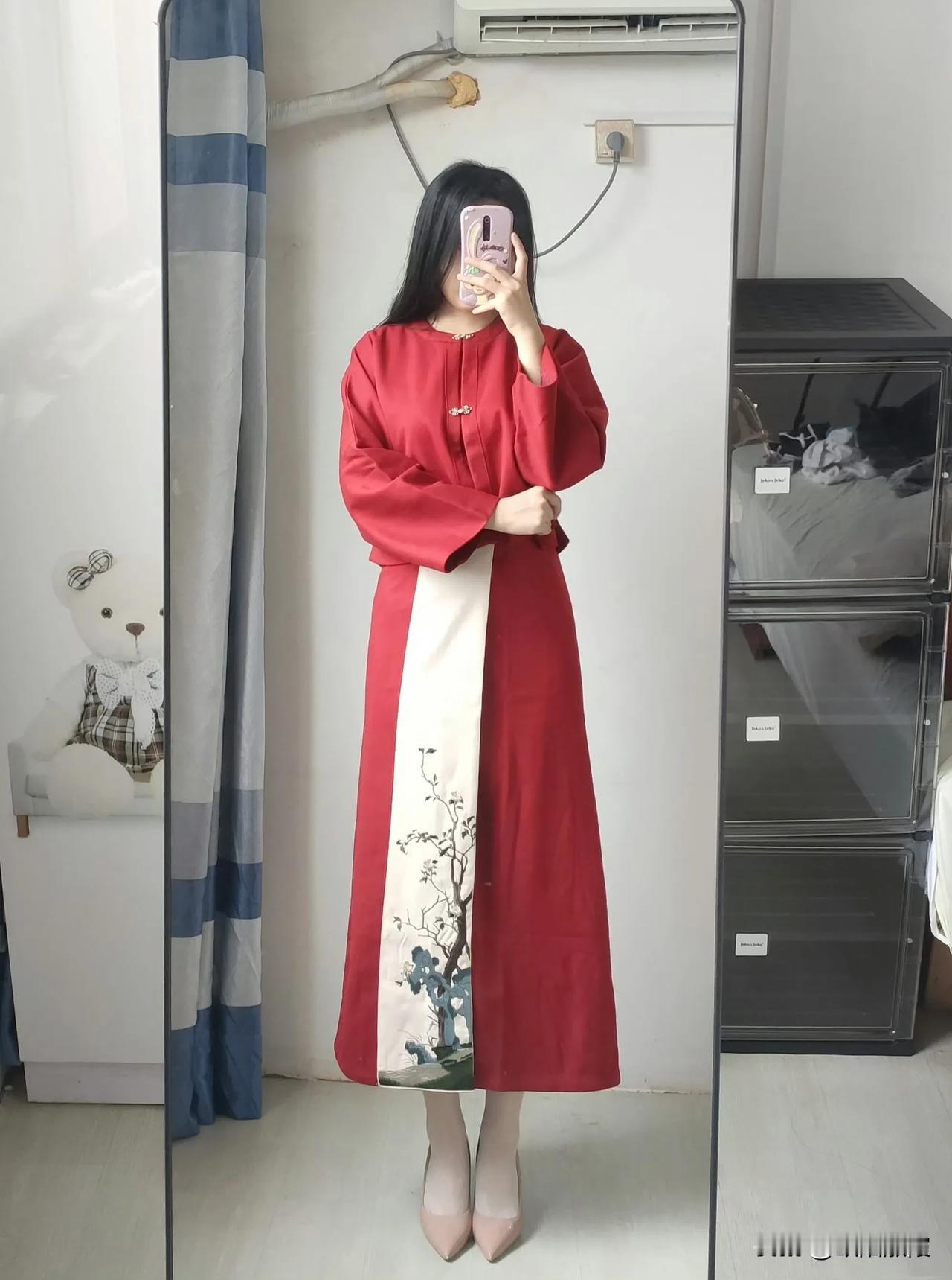 国风长裙也别有一番韵味[比心]