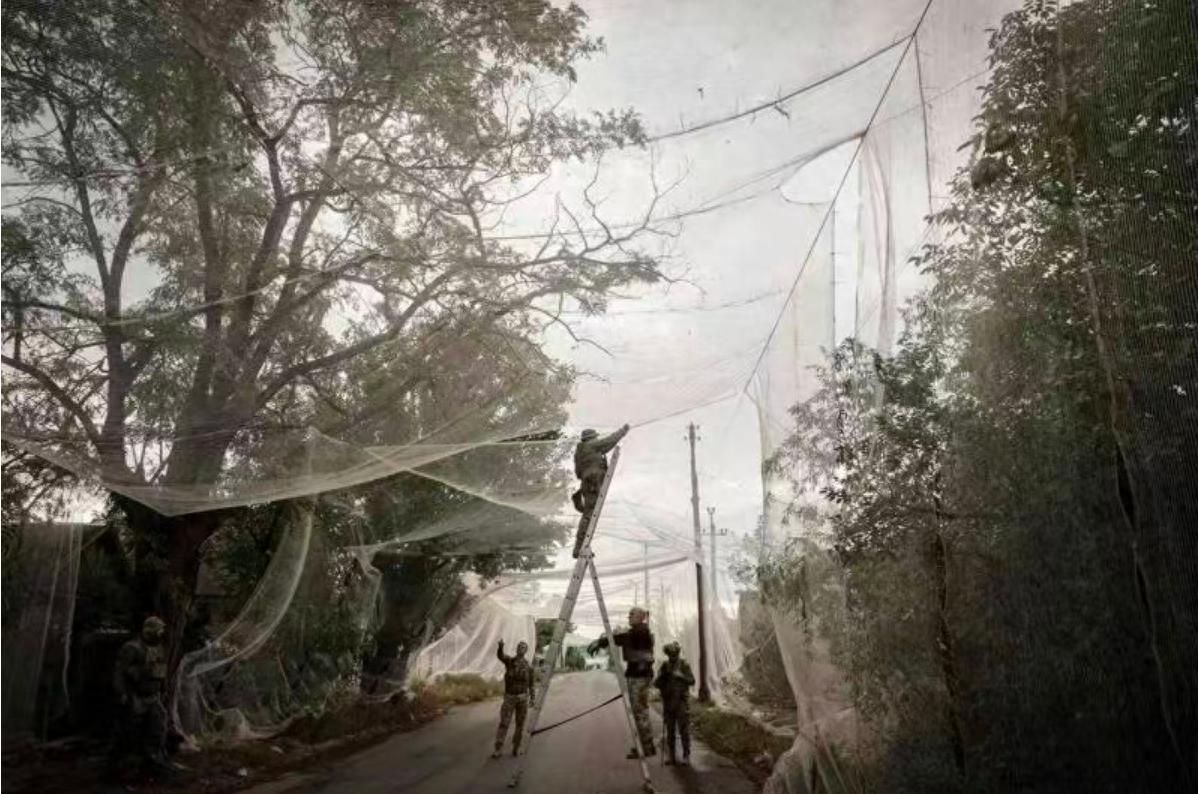 学俄乌防无人机，台军要靠渔网阻挡统一