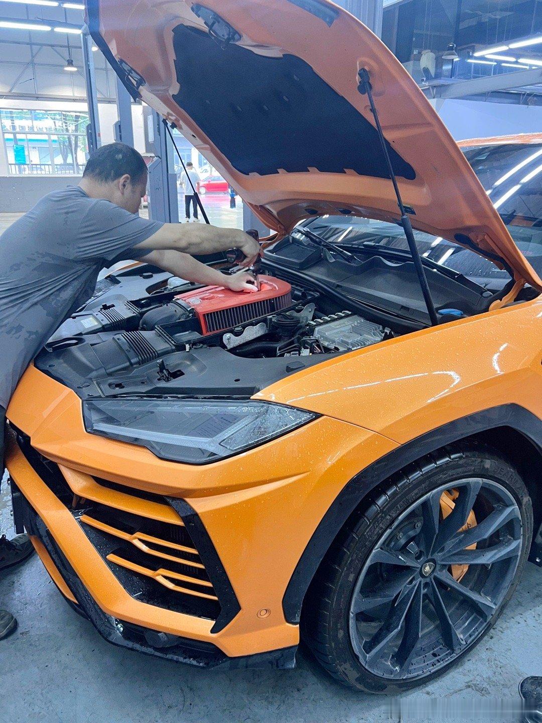 兰博基尼Urus 4.0T ⬆️ 升级CSK隔热头段200目 不亮灯、打通任督二