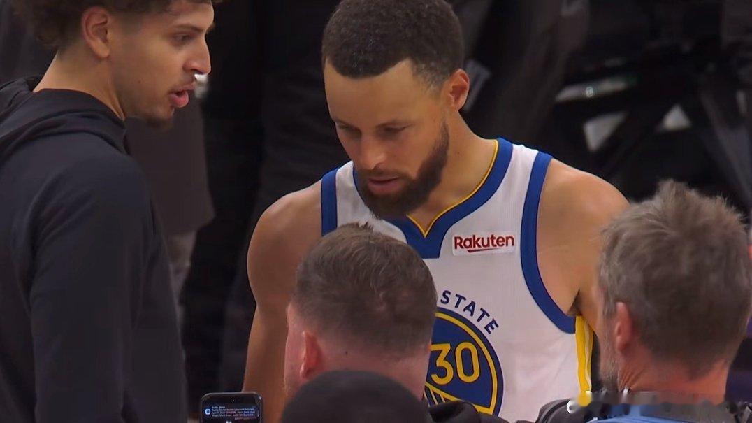 说实话，你现在是什么心情？复杂？遗憾？不甘？解脱？还是什么？勇士vs太阳库里跺脚