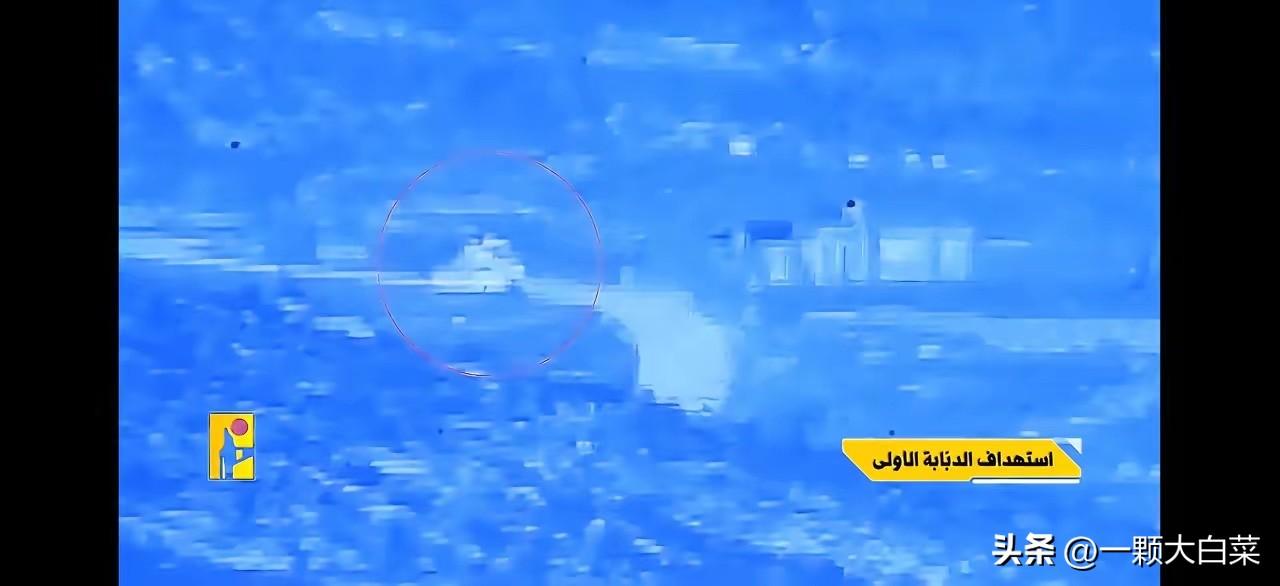 黎巴嫩真主党发布新的作战视频，在黎巴嫩南部迪巴尔村郊区的哈勒特伊迈地区的夜战中，