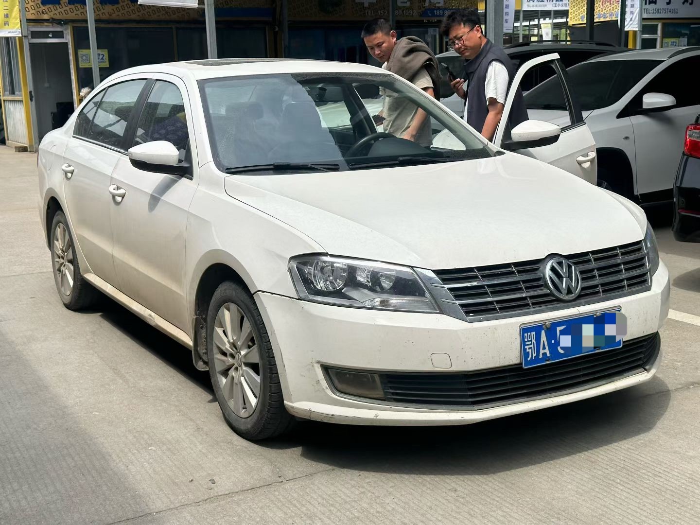 同样是手动挡，大众的手动挡真好卖，刚拿回来就卖了。 