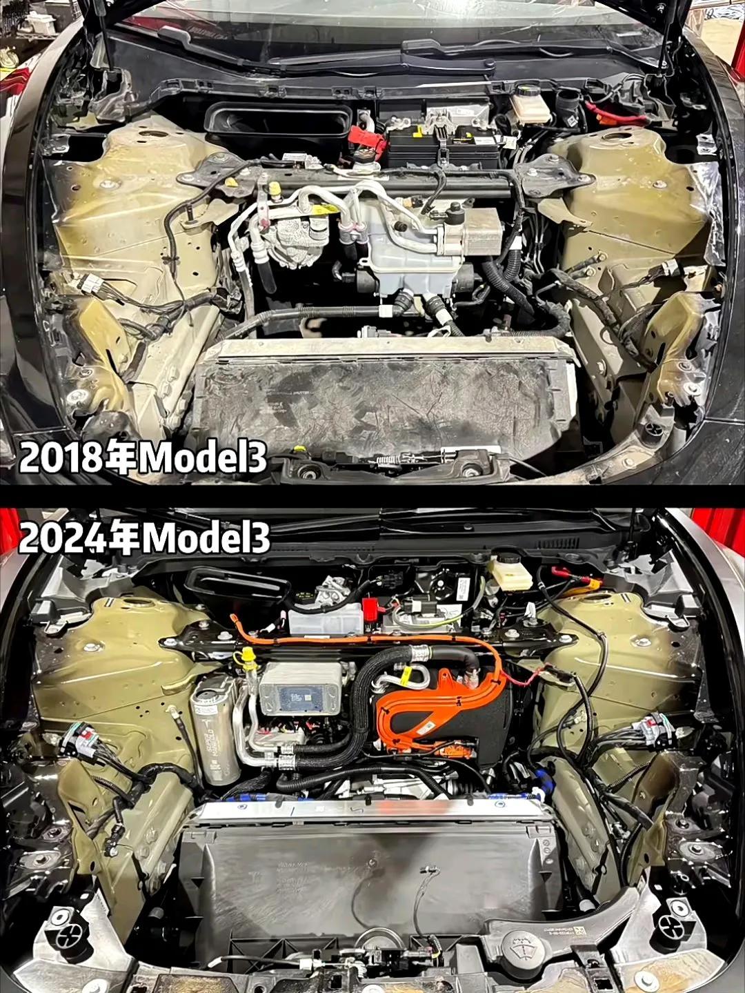 网友：6年了，特斯拉Model 3的变化。 ​[灵光一闪]