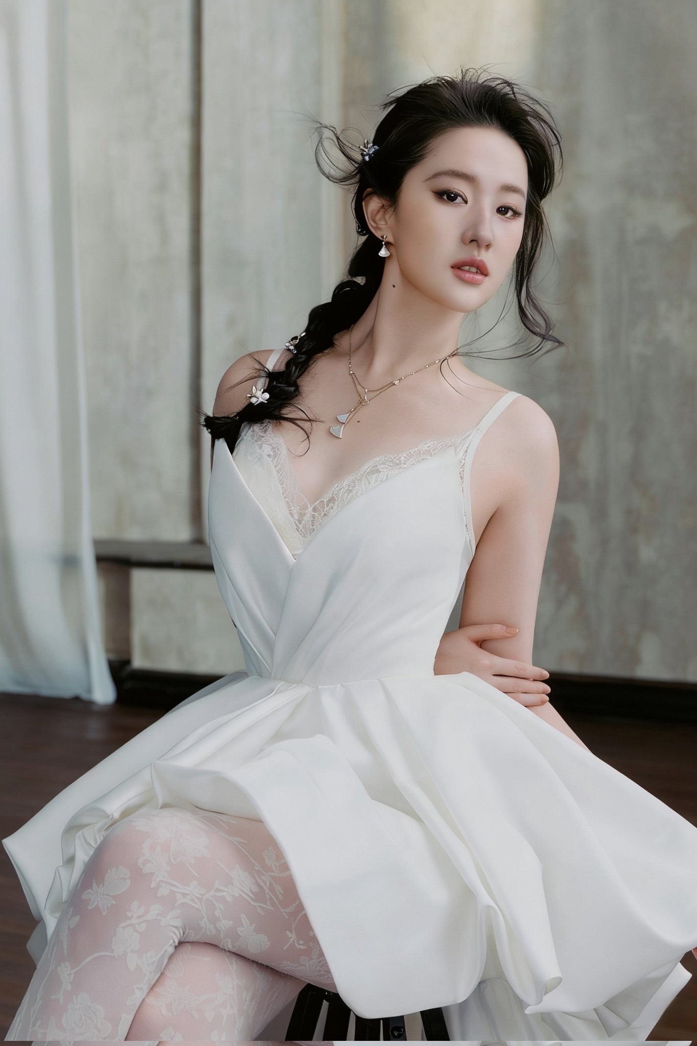 刘亦菲 x 白丝神颜