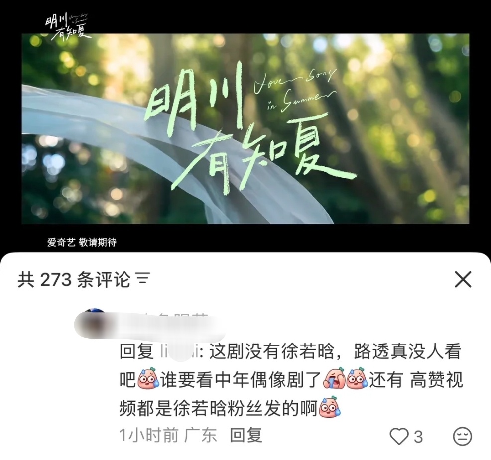 徐xx能演上黄景瑜的女主 是zu上积大德了  自己几斤几两重自己不清楚吗 捡漏越