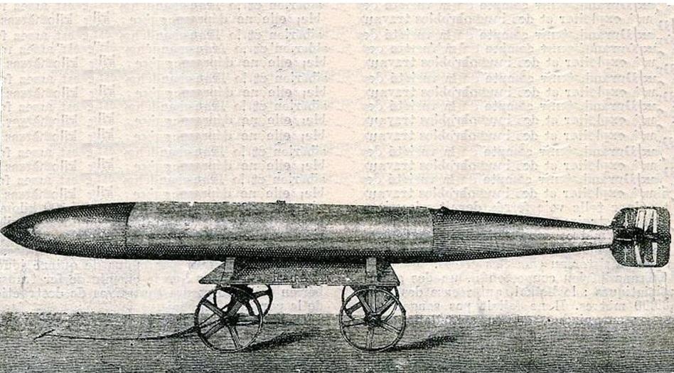 【早期鱼雷的困境与魅力】1866 年，英国工程师罗伯特・怀特黑德发明了世界上第一