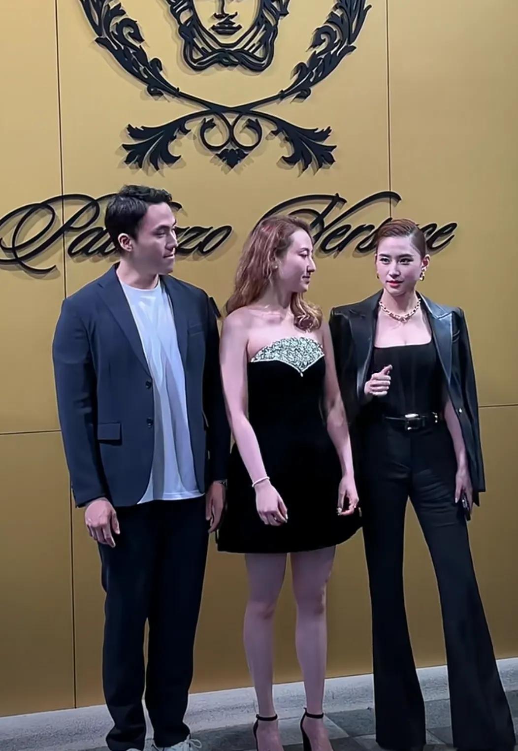 澳门范思哲酒店开幕，何猷启，何超云 ，何超莲同框，何超莲看着好霸气啊！何超莲是除