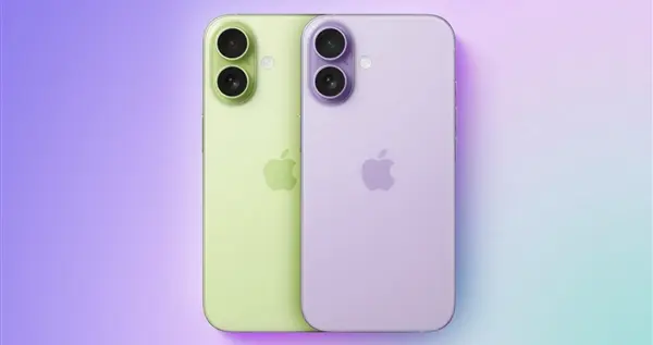 苹果最强标准版：iPhone 17全新紫色/绿色首曝