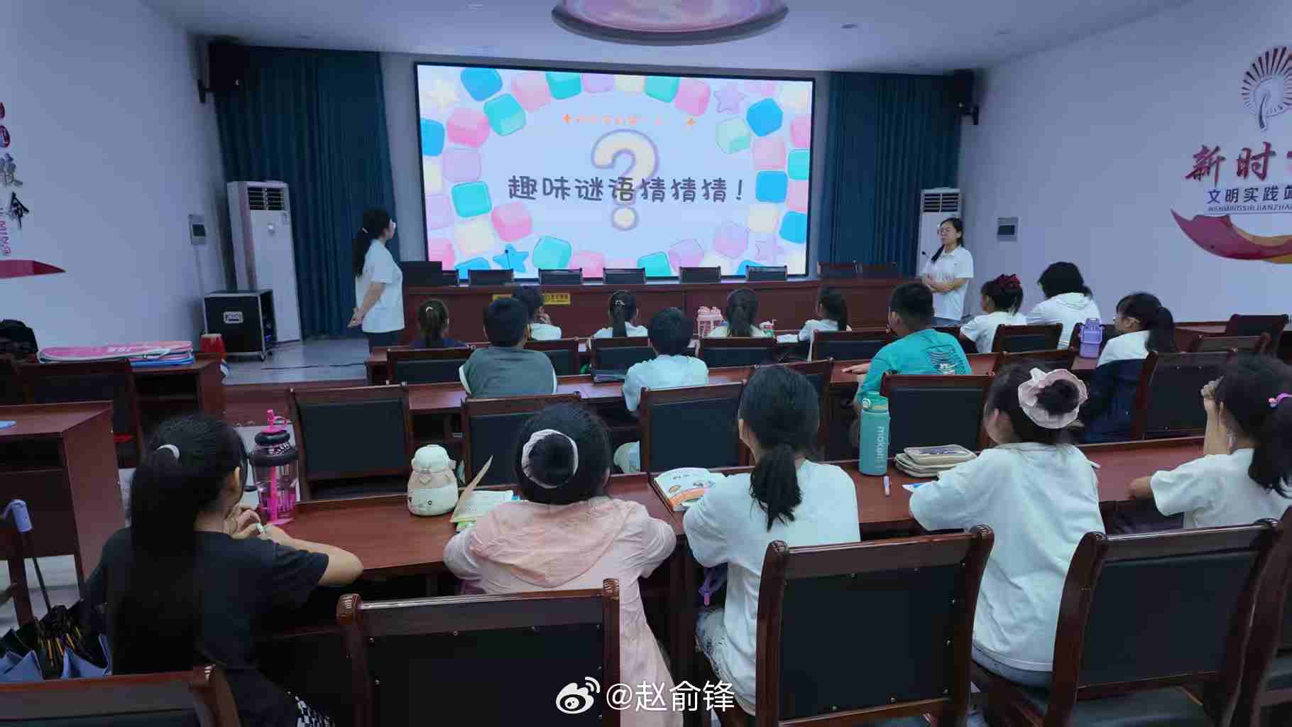 【趣味谜题启思，童心探索未知】青春三下乡乡村儿童教育盛夏时节，乡村的自然与日常生