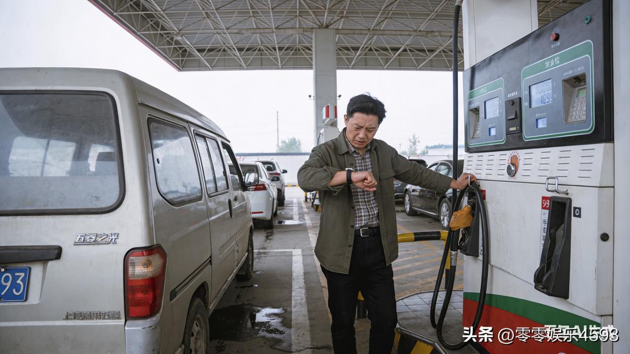 为省 20 元优惠券，我在加油站排了 40 分钟队，最后付款时手机系统突然卡顿，