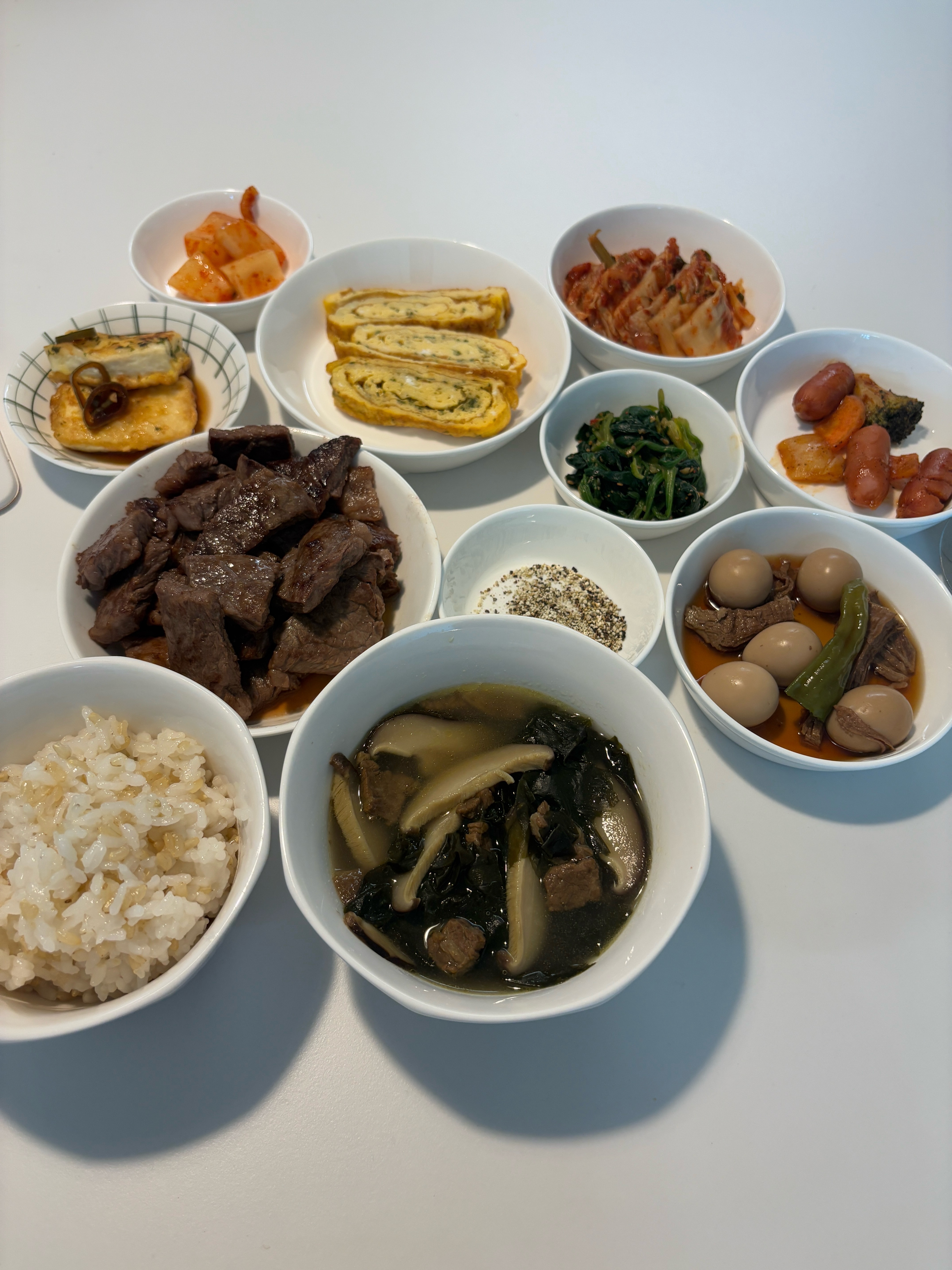 那些Jimin发的宿舍餐 plus 性感牛肉 