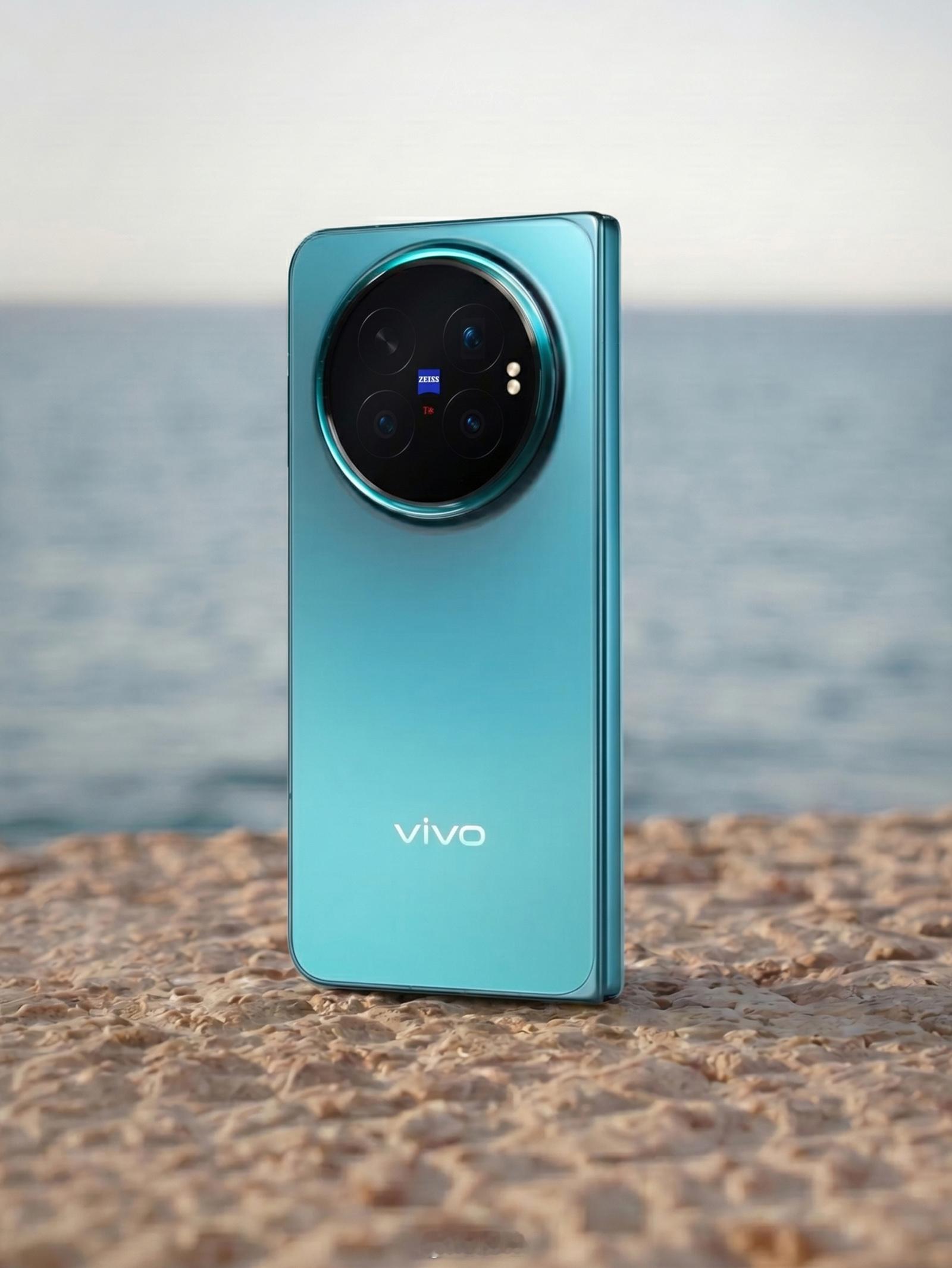 vivo X Fold6今天开售了拍的图赏被夹了那必须再发一次，非常推荐蓝洞色！