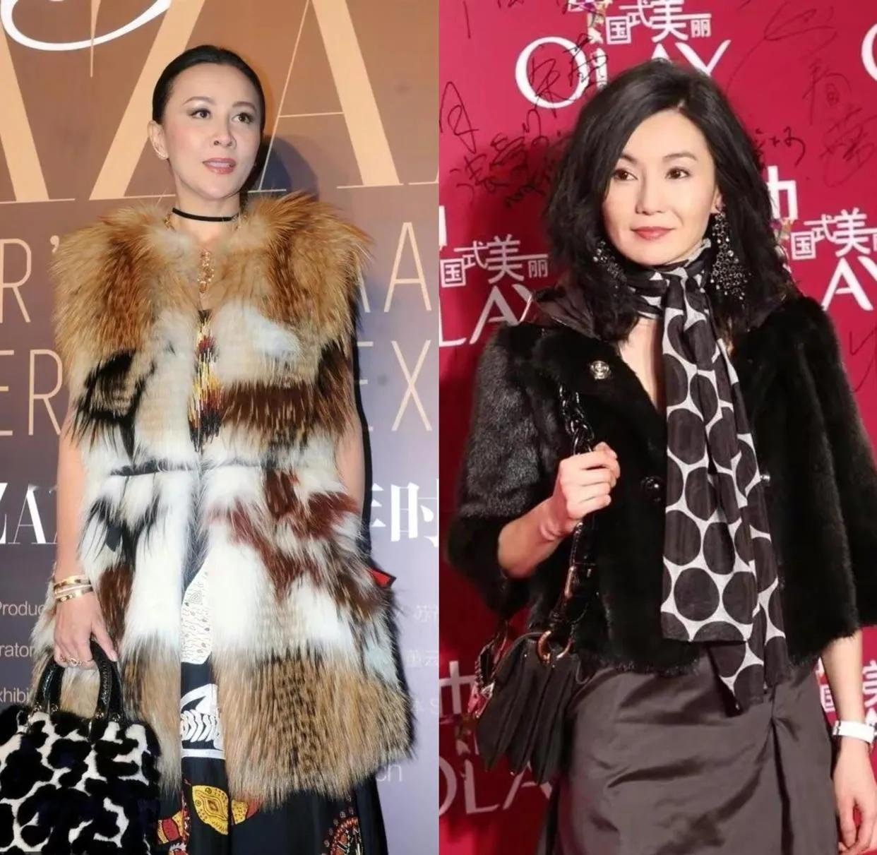 这样看来，刘嘉玲似乎更胜一筹！
#刘嘉玲冻龄岁月# 
#刘嘉玲那点事# 
#港星