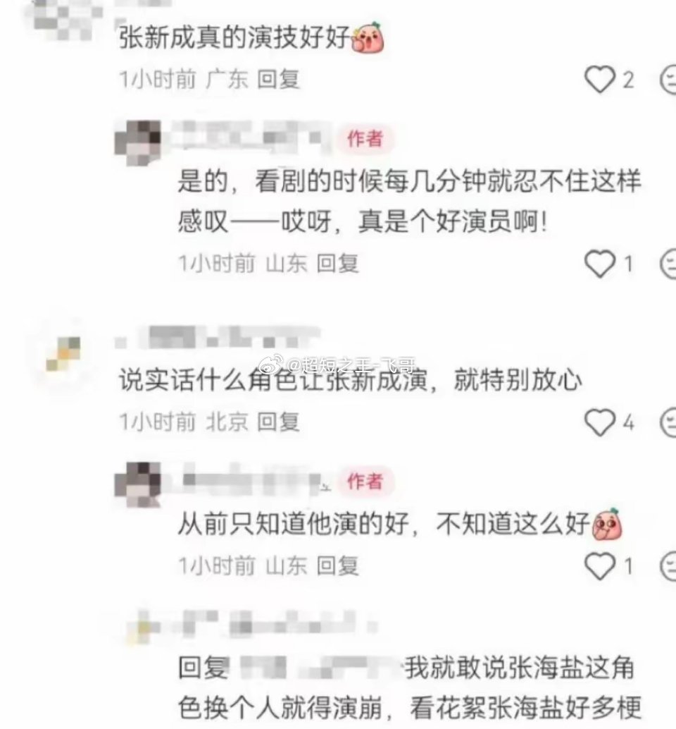 张新成是有演技牛掰症吧，张新成可以说是用演技嗯嗯，保住了张海盐这下沉的口碑，而且