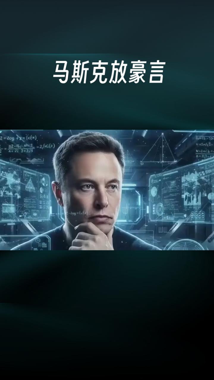马斯克在一场公开论坛上直言：“货币将变得无关紧要了。”这一言论瞬间引爆全场，引来
