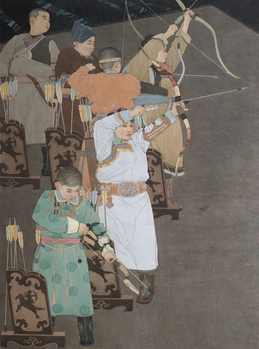 第十一届全国工笔画作品欣赏遇见艺术遇见美好绘画参考