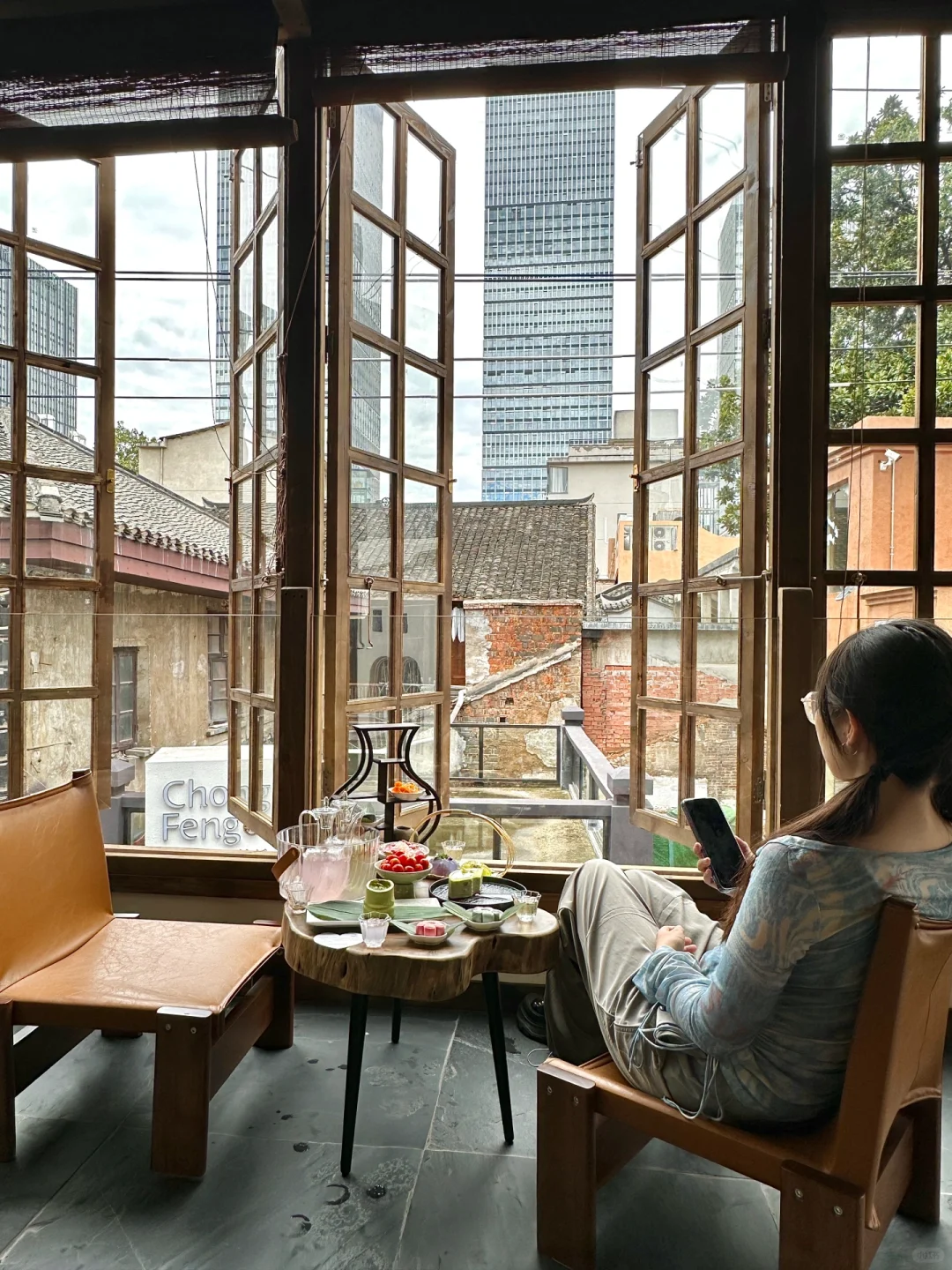 长沙IFS新开的！中式下午茶！好美啊啊啊