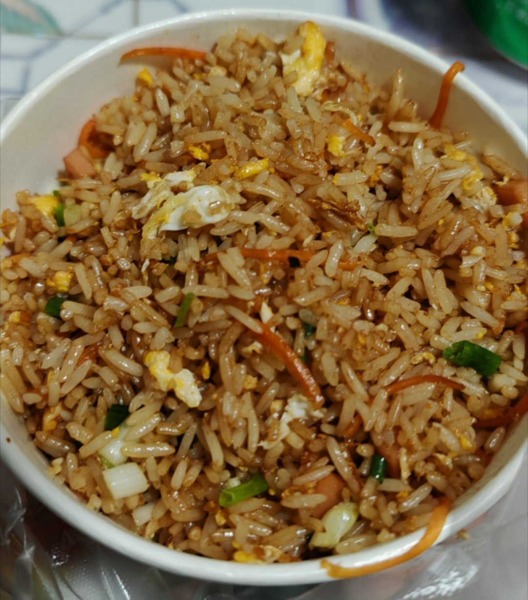 午餐  炒饭～你们吃啥今天 