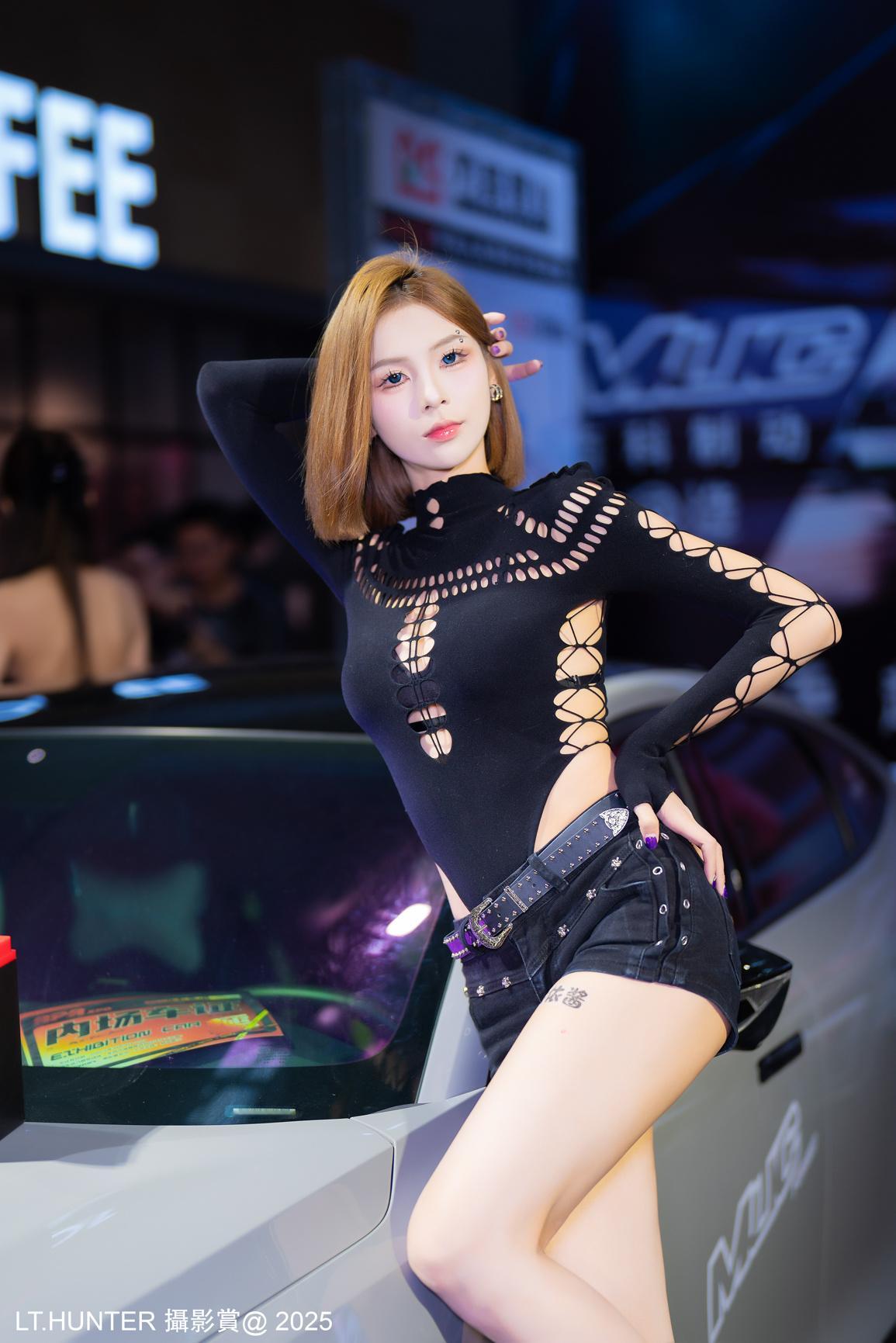 聆听猎人的车展日记猎人在佛山改装车展猎人与车展 2025 佛山改装车展想把图片带