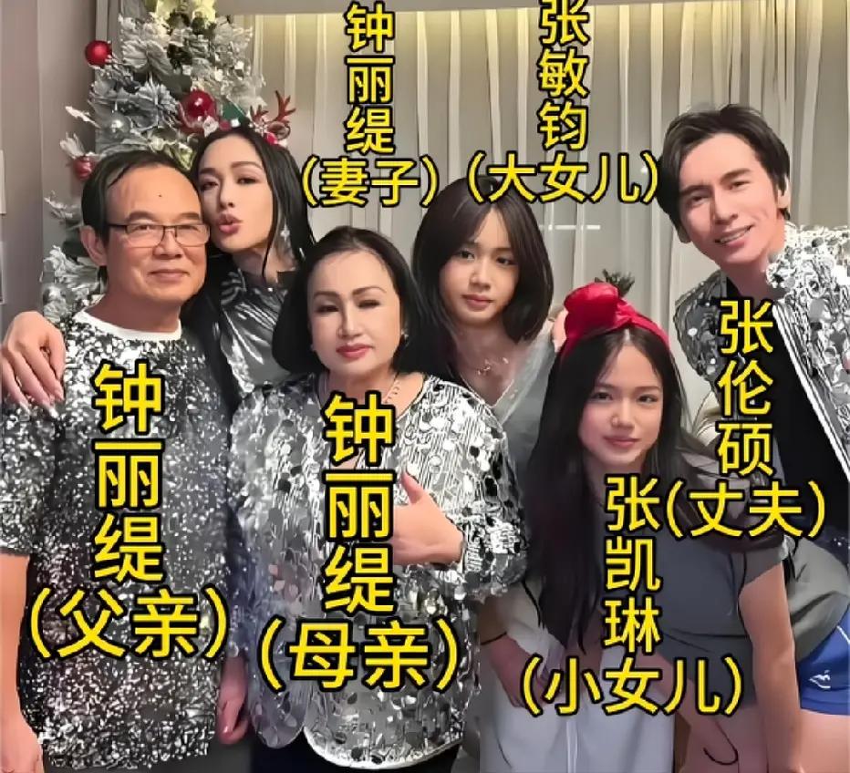 张伦硕太有福气了，
有两个美丽漂亮的小棉袄。
