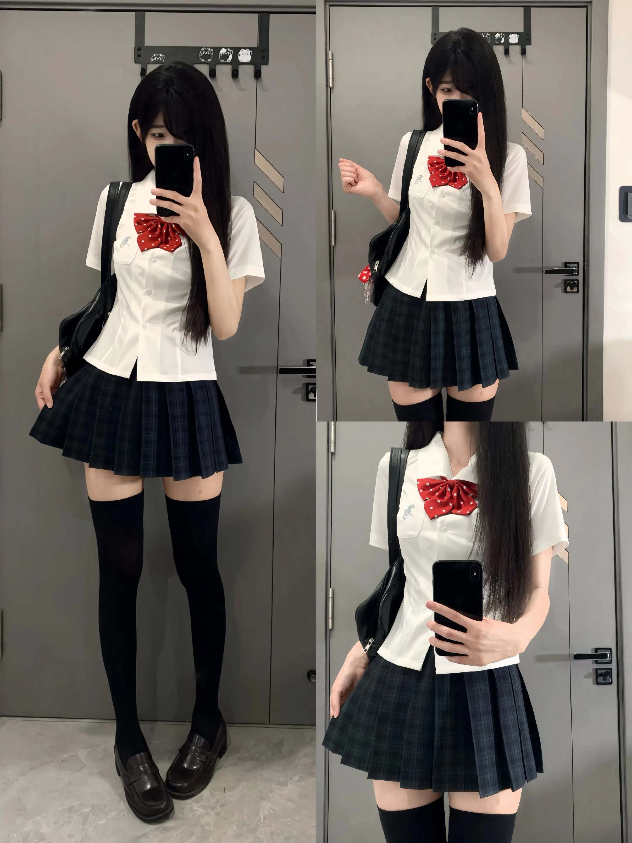 收腰系 衬衫and背心。