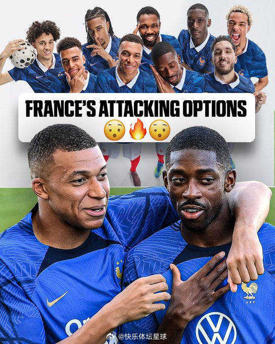 法国队在世界杯上的进攻选择  cr：草根足球记录员 