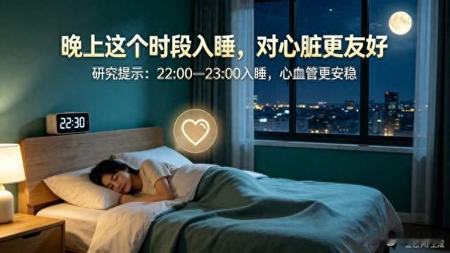 几点睡觉最护心脏？研究证实：这个时间段入睡，心血管更安稳