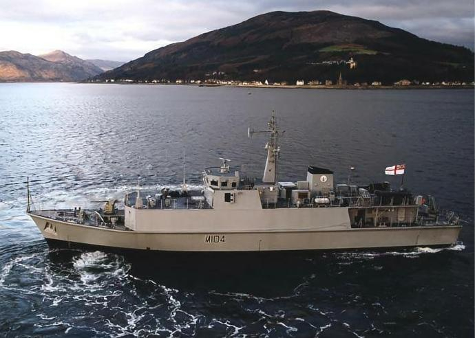 每天认识一件兵器 英国“桑当”级猎雷舰“桑当”级猎雷舰是英国于20世纪80年代研