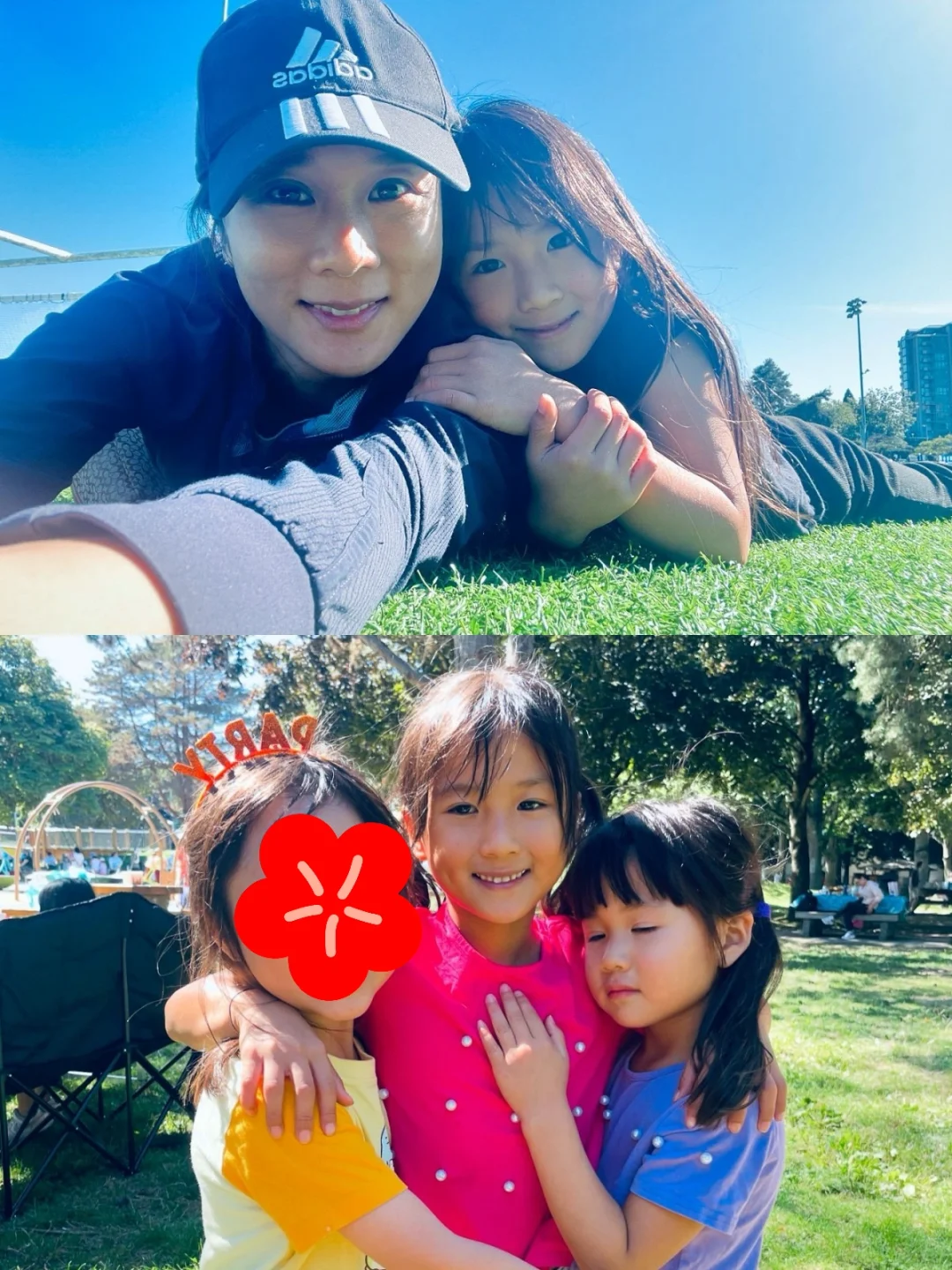张嘉儿迎大女儿8岁办野餐派对！才换2颗牙好担忧 	 现年40岁的前港姐...