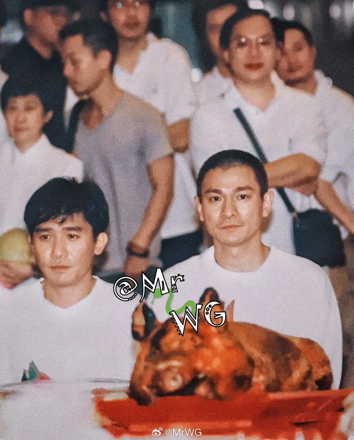 刘德华搭乘花絮去幕后 酷酷萌萌的圆寸“刘健明”——2003年，刘德华刘德华 、梁